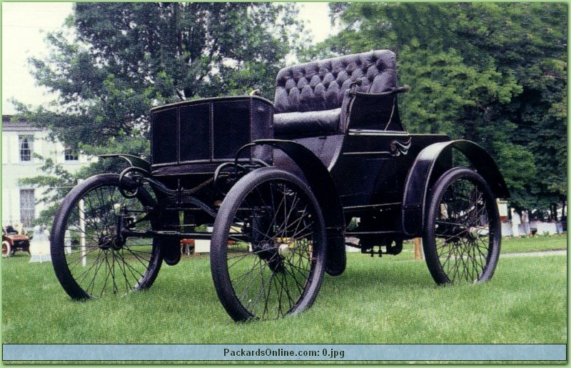 1899 Packard Model A 4 Pas. Carriage