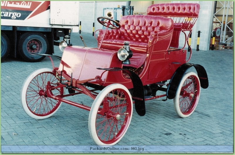 1901 Packard Model C 4 Pas. Carriage