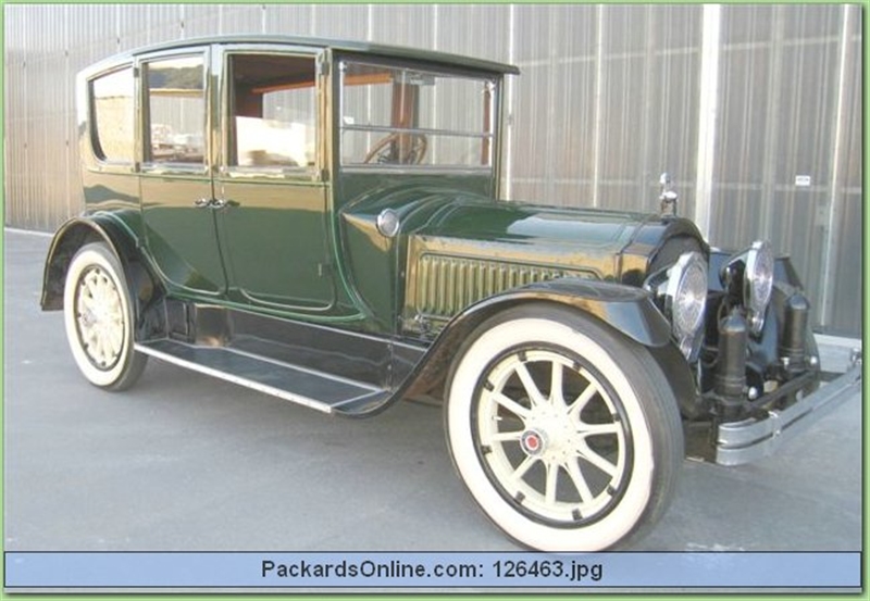 1917 Packard Model 2-25 Brougham