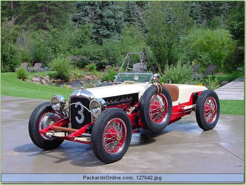 1917 Packard Model 2-25 2 Pas Racer