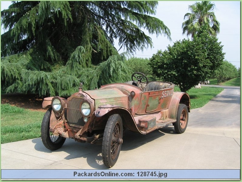1917 Packard Model 2-25 4 Pas Runabout