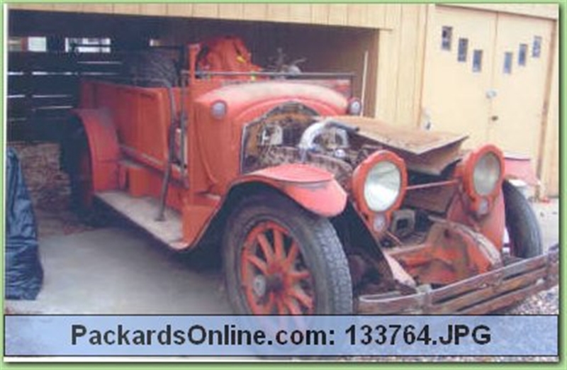 1917 Packard Model 2-35 Fire Engine