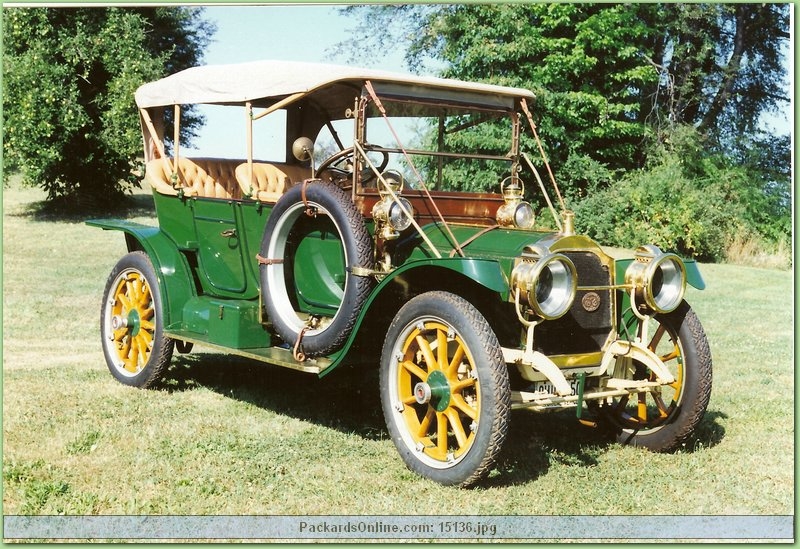 1911 Packard Model 30 Close Cpl.Tour