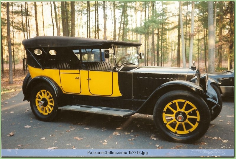 1918 Packard Model 3-25 7 Pas Touring
