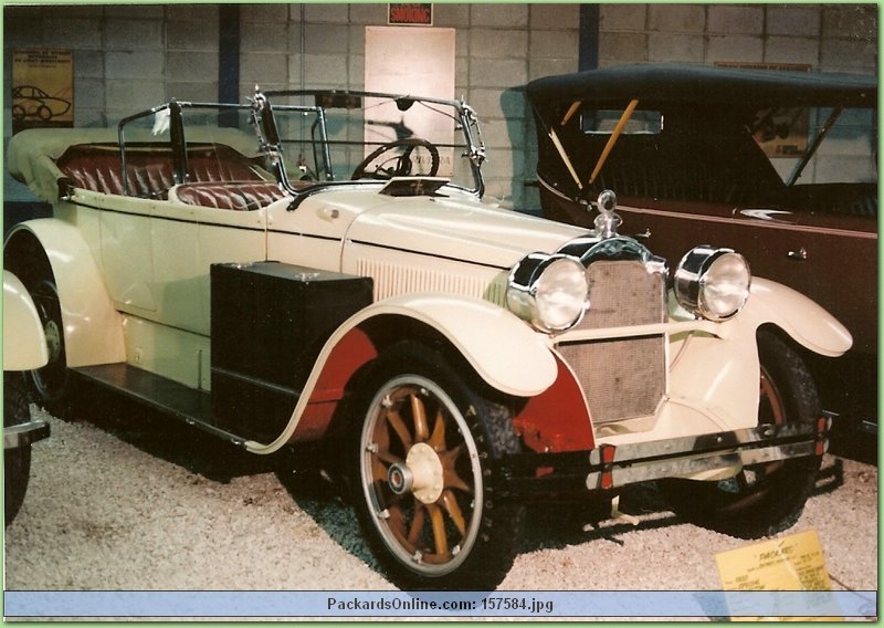 1919 Packard Model 3-35 5 Pas Phaeton