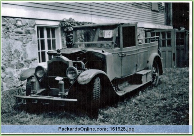 1920 Packard Model 3-35 Limousine