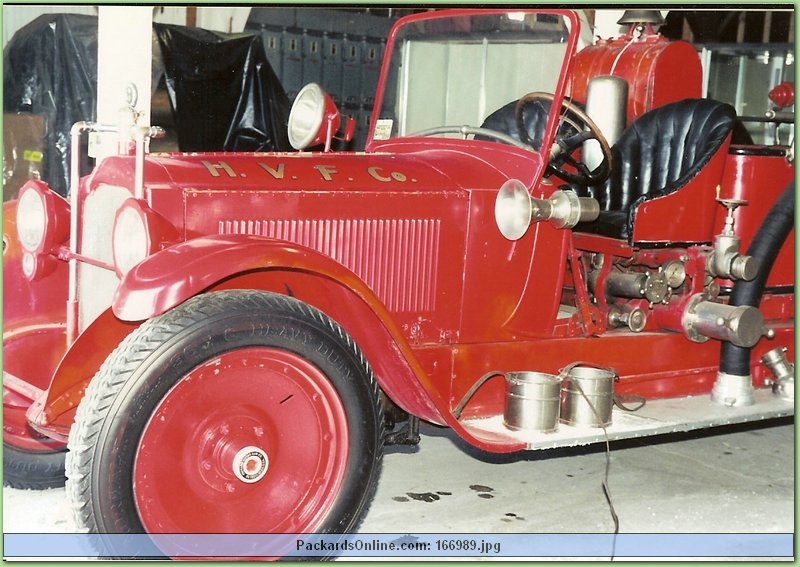 1922 Packard Model 3-35 Fire Engine