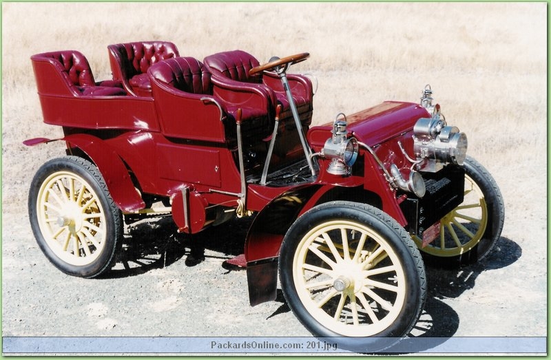 1902 Packard Model F 4 Pas. Touring