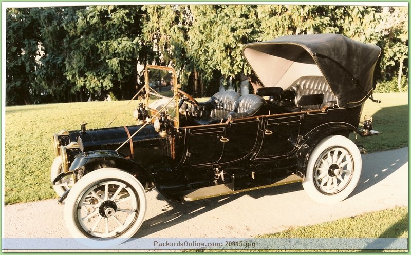 1912 Packard Model 30 7 Pas Touring