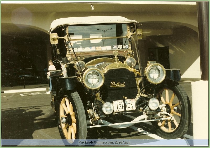 1912 Packard Model 18 Runabout