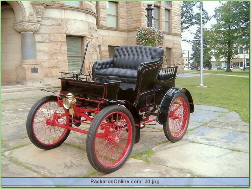 1900 Packard Model B 4 Pas. Carriage