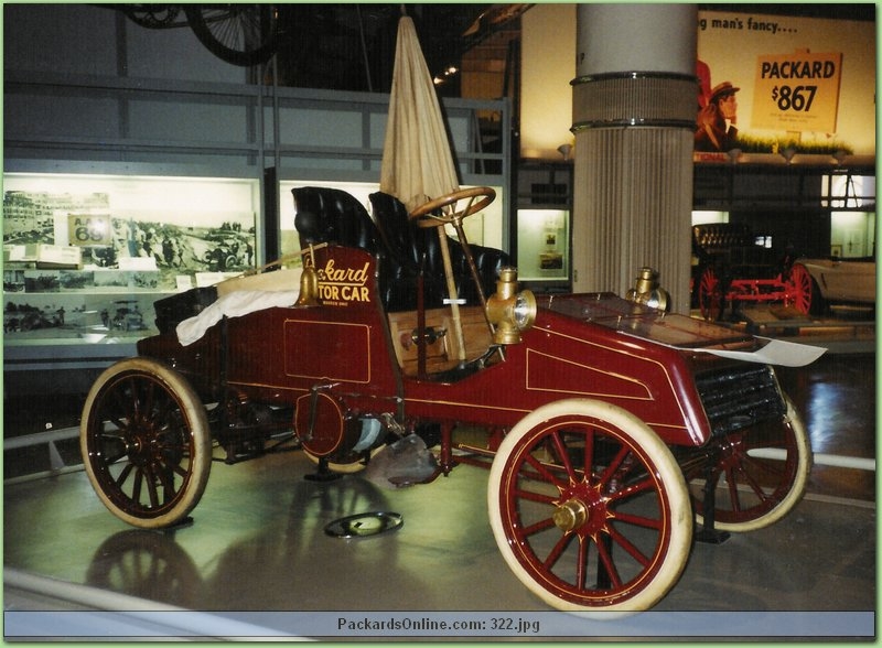 1903 Packard Model F Old Pacific