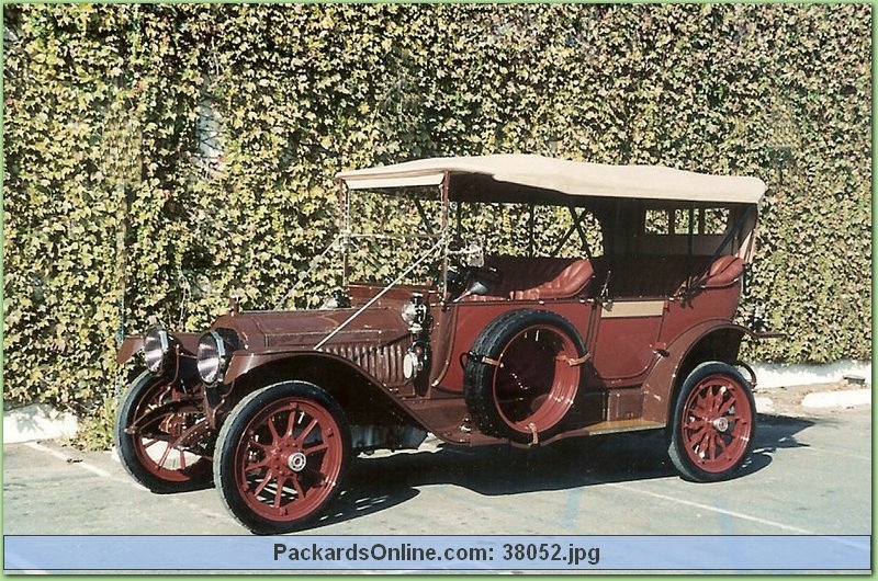 1913 Packard Model 1-38 5 Pas Touring