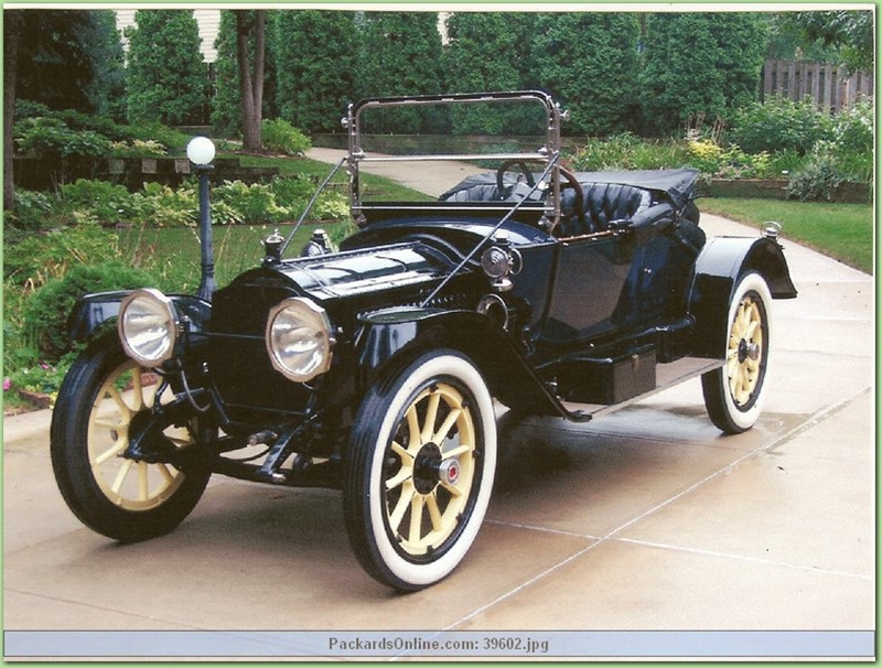 1914 Packard Model 1-38 P.Runabout