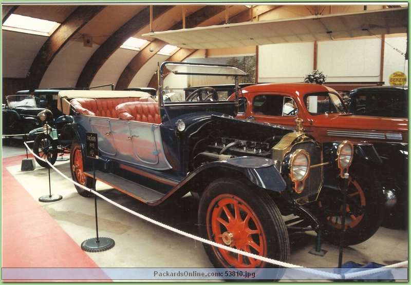 1914 Packard Model 2-38 7 Pas Touring