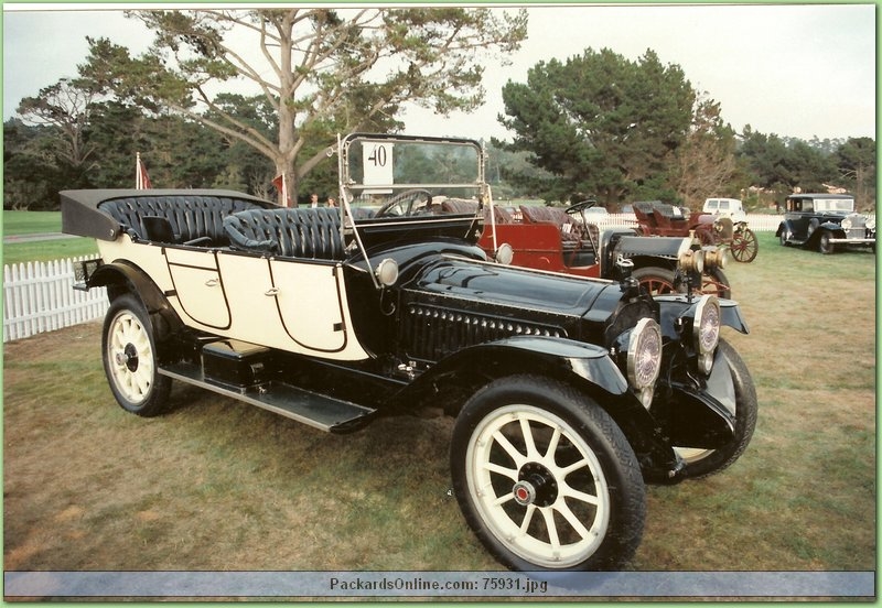 1915 Packard Model 3-38 7 Pas Touring