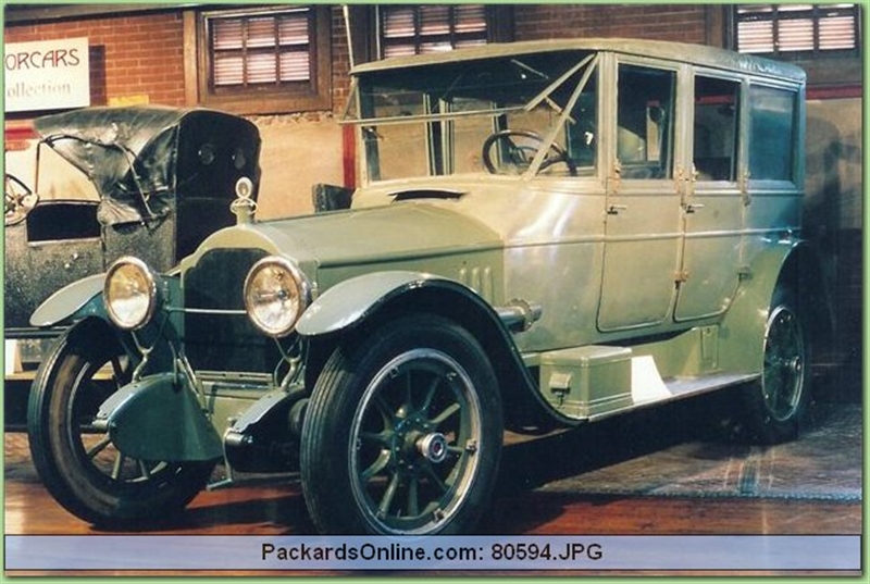 1916 Packard Model 1-25 7 Pas Limousine