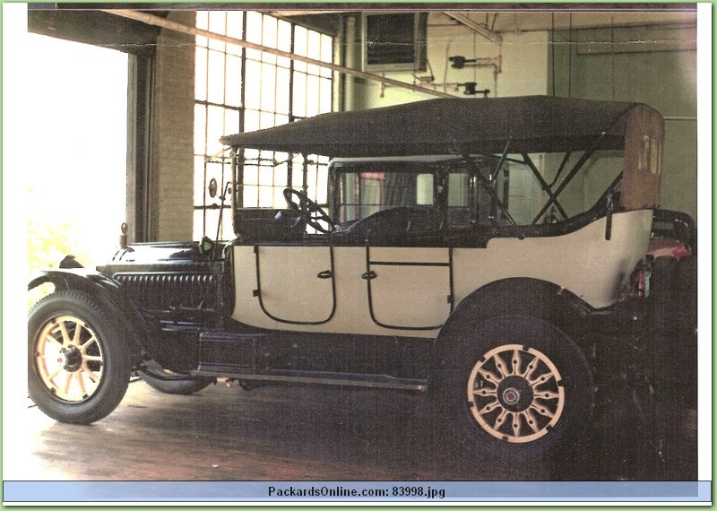 1916 Packard Model 1-25 5 Pas Touring
