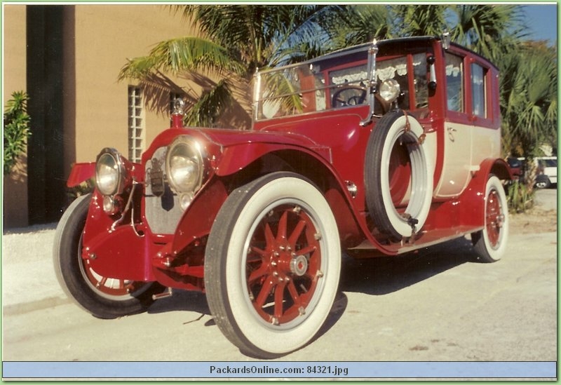 1916 Packard Model 1-35 Cust. Limousine