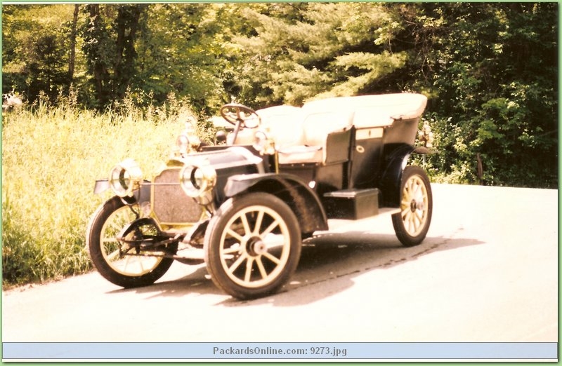 1909 Packard Model 18 Open car