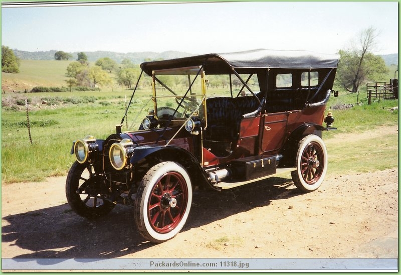 1910 Packard Model 30 7 Pas. Touring