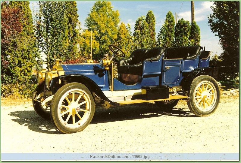 1910 Packard Model 30 Close Cpl.Tour