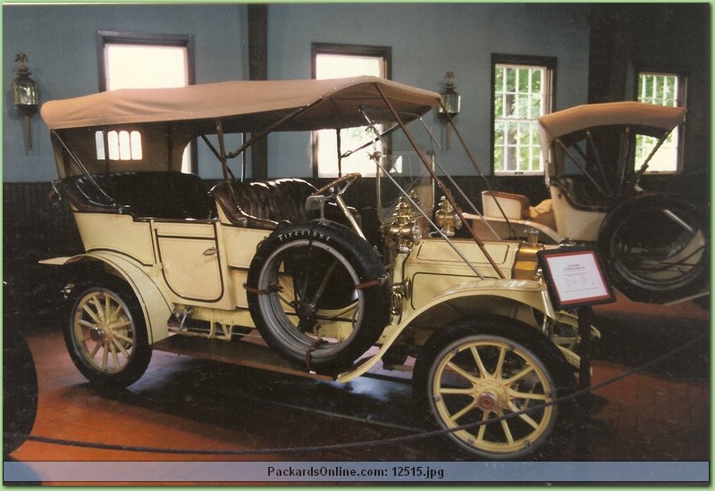 1910 Packard Model 18 Touring