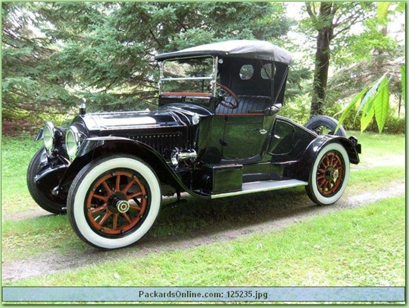 1917 Packard Model 2-25 2 Pas Runabout