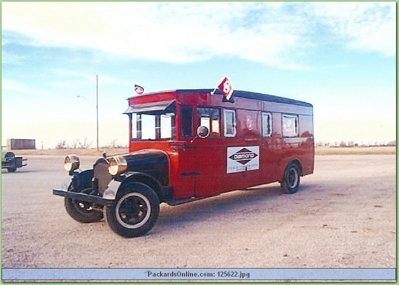 1917 Packard Model 2-35 Motor home