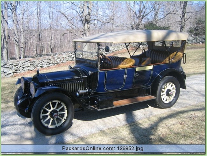 1917 Packard Model 2-25 7 Pas Touring