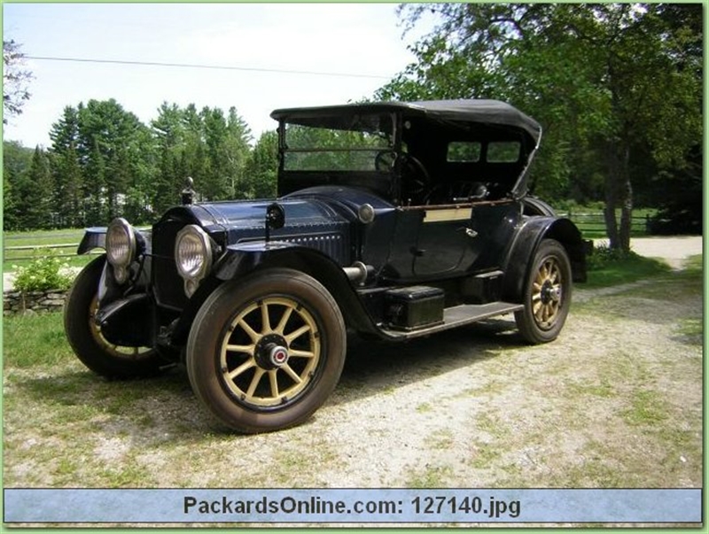 1917 Packard Model 2-25 4 Pas Runabout