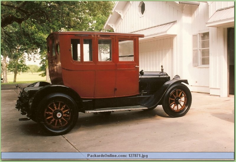 1917 Packard Model 2-25 Cust Brougham