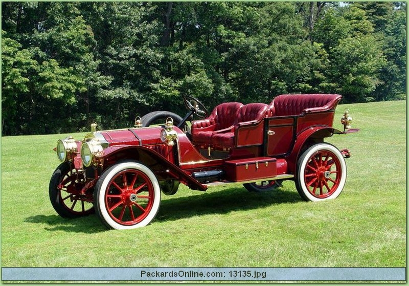 1910 Packard Model 30 Phaeton