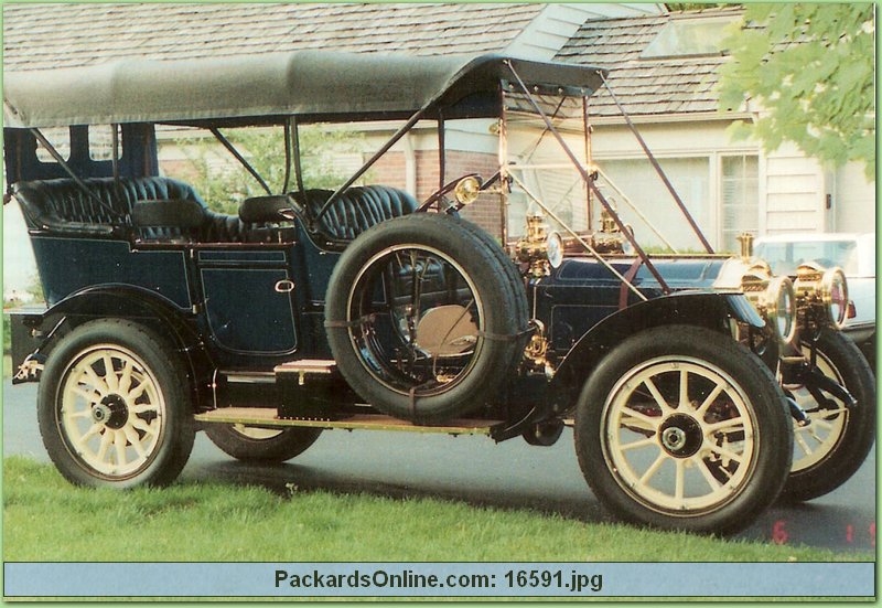 1911 Packard Model 30 1910 7Pas Tour