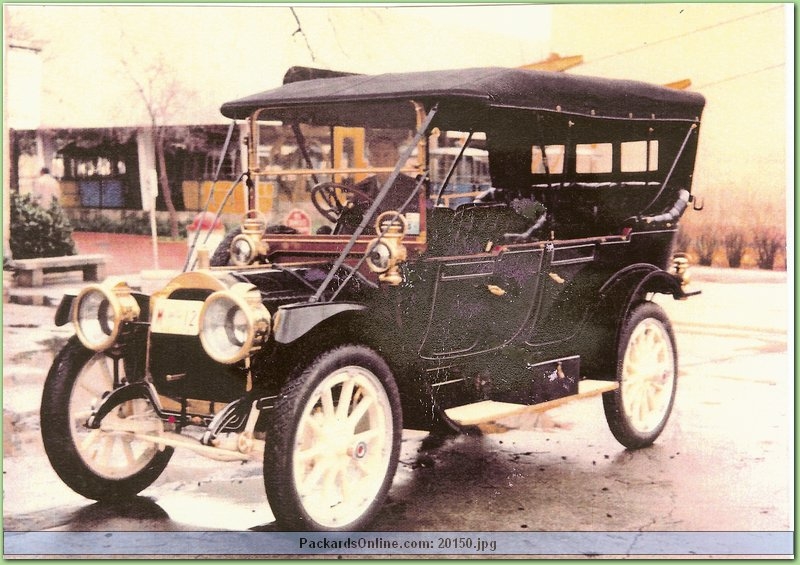 1912 Packard Model 30 7 Pas Touring