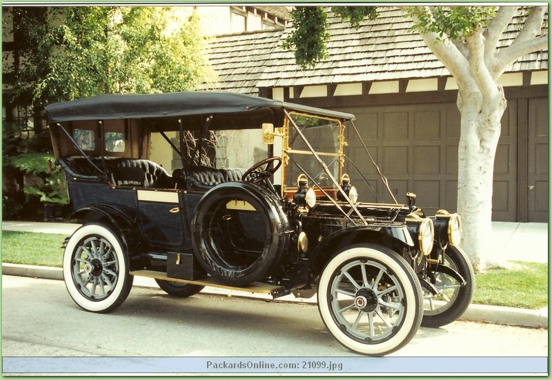 1912 Packard Model 30 7 Pas Touring