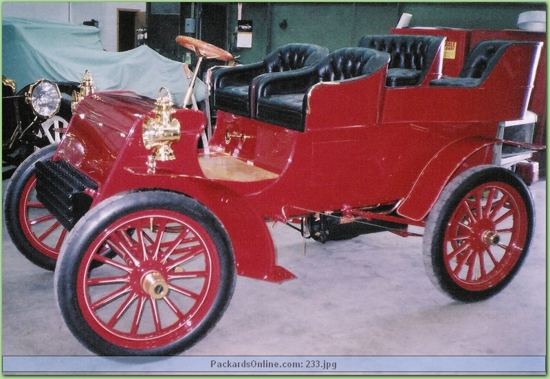 1902 Packard Model F 4 Pas. Touring