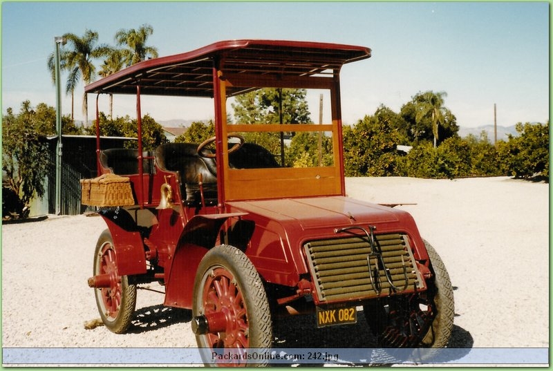 1902 Packard Model G Touring