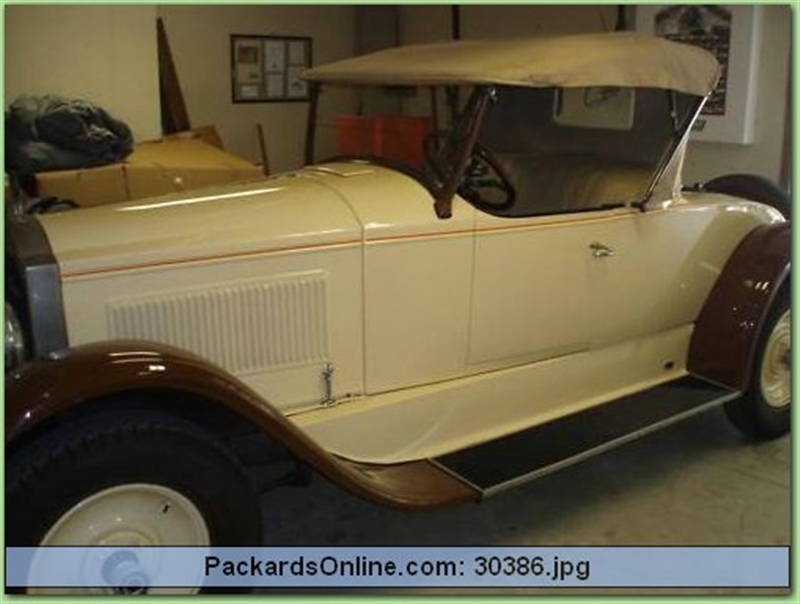 1923 Packard Model 126 Runabout