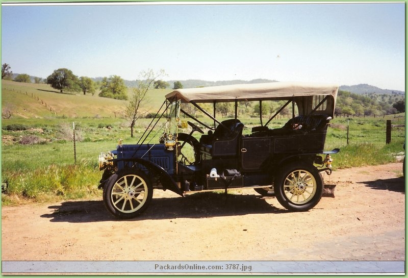 1907 Packard Model 30 7 Pas Touring