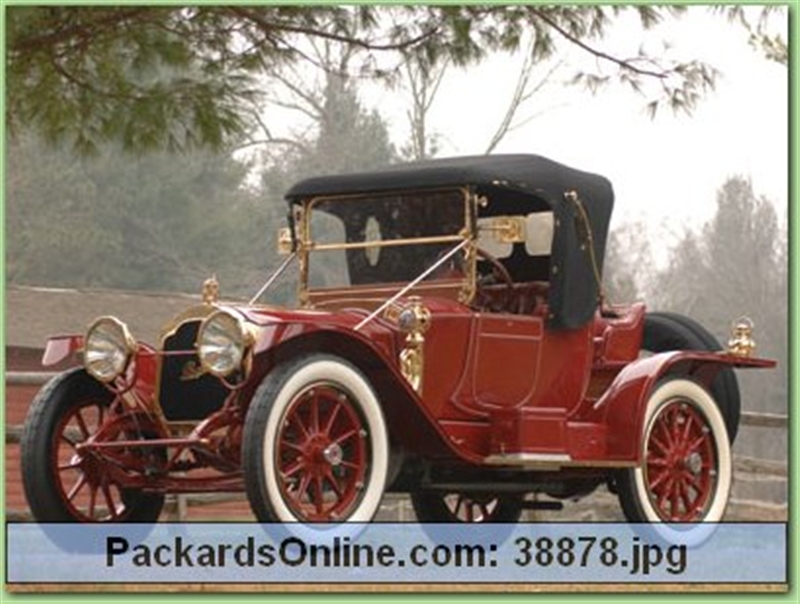 1914 Packard Model 1-38 Runabout