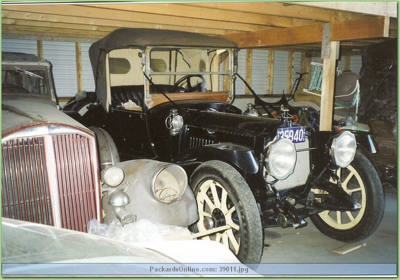 1914 Packard Model 1-38 Runabout