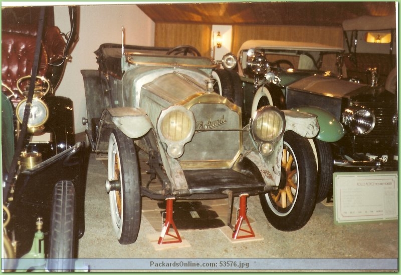 1914 Packard Model 2-38 Runabout