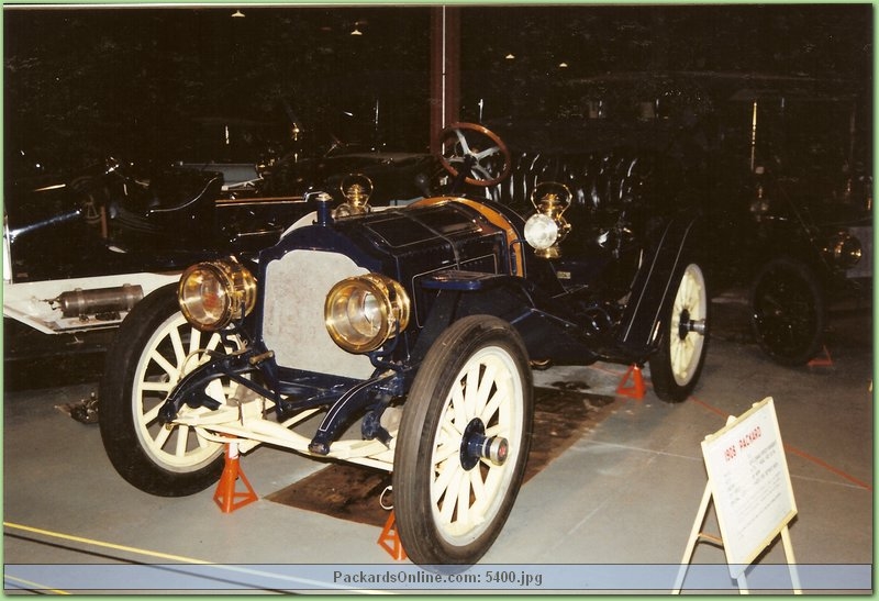 1908 Packard Model 30 Runabout