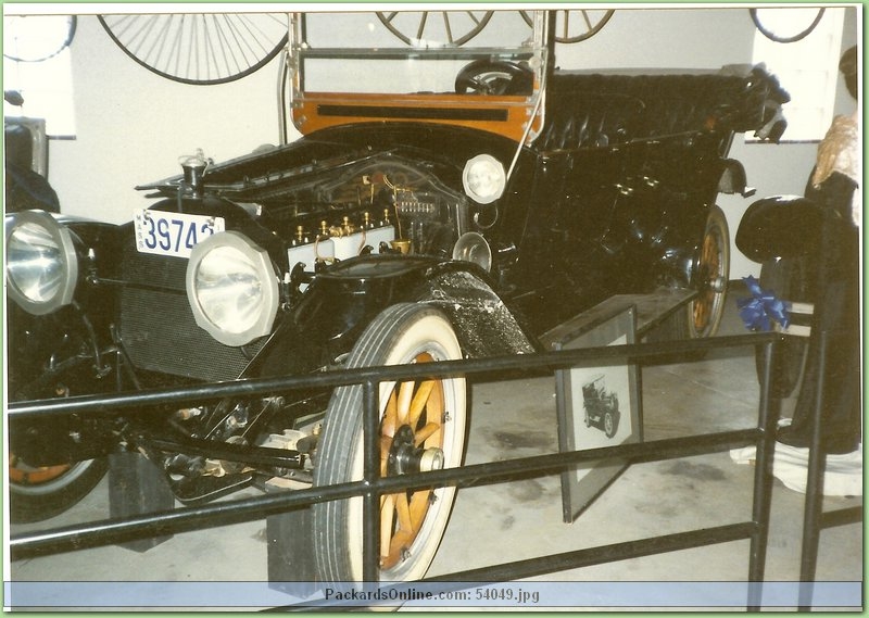 1914 Packard Model 2-38 7 Pas Touring