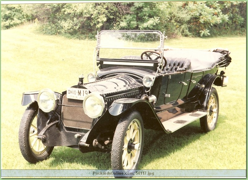 1914 Packard Model 2-38 7 Pas Touring