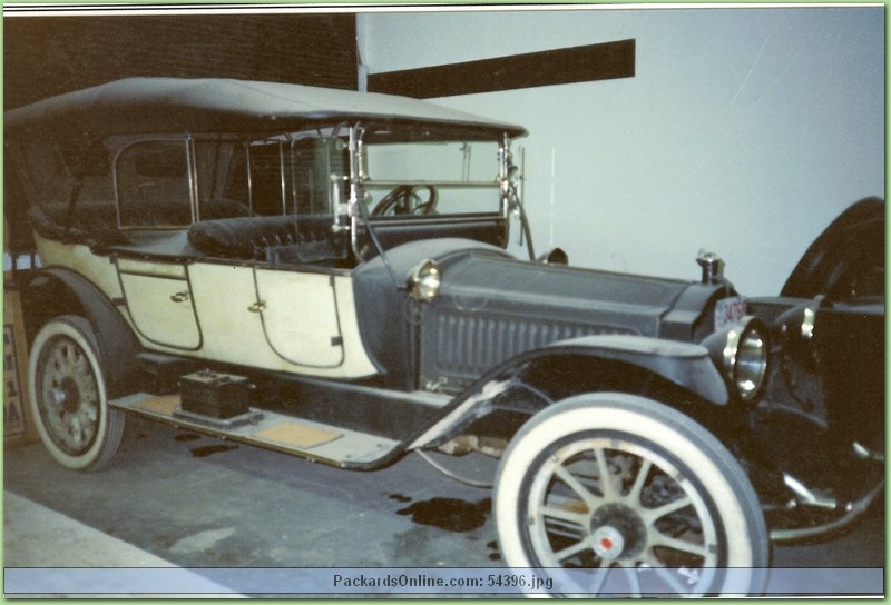 1914 Packard Model 2-38 5 Pas Phaeton