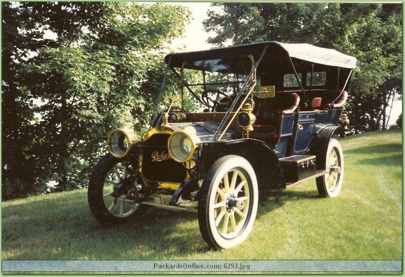 1908 Packard Model 30 7 Pas Touring