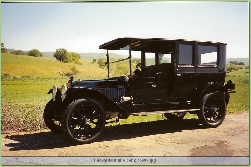 1915 Packard Model 3-38 Limousine