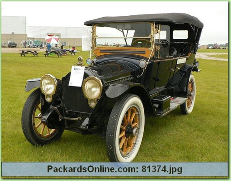 1916 Packard Model 1-25 7 pas touring